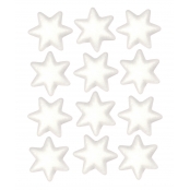 Etoile en polystyrène 3,5 cm 12 pièces