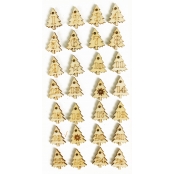 Sapin en bois adhésif pour Calendrier de l\'Avent 2,5 cm