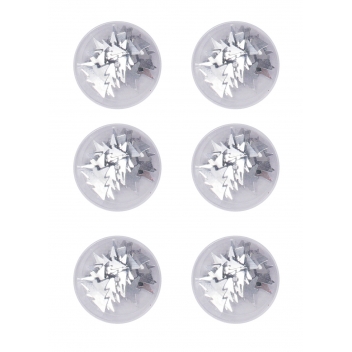 3019 - 3700443530191 - MegaCrea DIY - Sequins de Noel Argenté 6 pièces