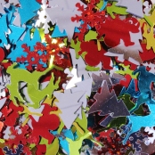 Sequins Noël couleurs assorties 35 g