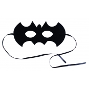 Masque enfant en feutrine Chauve souris 21x10x0,3 cm