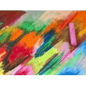 Boite Pastel à l'huile Couleurs assorties 12 pièces