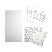 Carte à colorier avec enveloppe \