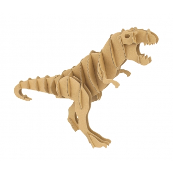 4745 - 3700443547458 - MegaCrea DIY - Maquette en carton Dinosaure Tyranosaure 28 x 18 x 7,5 cm