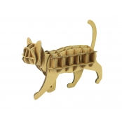 Maquette en carton Animaux Chat 17 x 10 x 5 cm