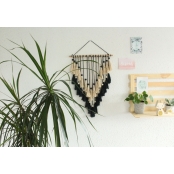 Kit DIY : Tissage mural 30 x 60 cm