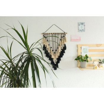 3433 - 3700443534335 - MegaCrea DIY - Kit DIY : Tissage mural 30 x 60 cm