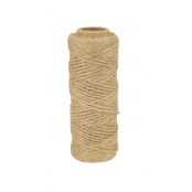 Ficelle Cordelette en jute Naturel 2 mm 30 m