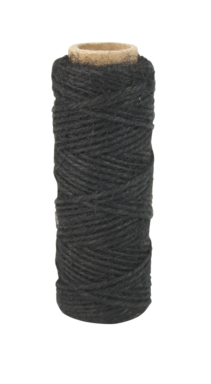 Ficelle Cordelette en coton Noir 2 mm x 30 m - MegaCrea DIY ref 4917