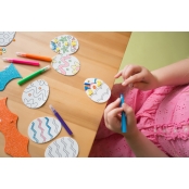 Méga pack créatif Activité enfant Bricolage Pâques 451 pièces