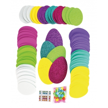 3899 - 3700443538999 - MegaCrea DIY - Méga pack créatif Activité enfant Bricolage Pâques 375 pièces