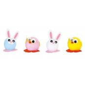Maxi pack créatif Pâques pour enfant 24 animaux pompon à faire