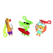 Kit enfant Porte-clefs Surfeur : 14 formes mousse pour créer 3 porte-clés