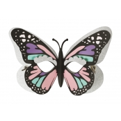 Masque enfant 3D en carte forte papillon à monter
