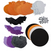 Méga pack pour enfant Déco d\'halloween en mousse 351 pièces