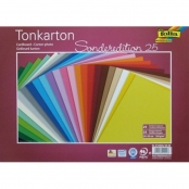 Papier cartonné 35x25 cm 220g 25 couleurs assorties