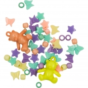 Perles pour enfant Pastel 160 g