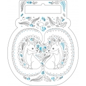 Carnet de coloriage enfant avec foil 24 pages Animaux câlins