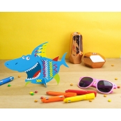 Kit Point de croix pour enfant Requin