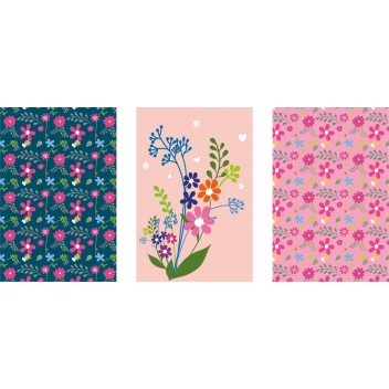 4737 - 3700443547373 - MegaCrea DIY - Cartes à gratter Fleurs Occuper les enfants