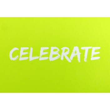 1499 - 3700443514993 - MegaCrea DIY - Carte d'invitation fluo avec enveloppe confettis 15cm 4 pièces - 2
