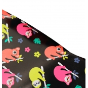 Papier cadeau fluo Jungle 2 x 0,70m