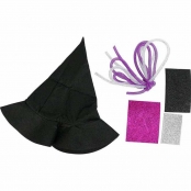 Kit Chapeau de sorcière en feutrine et mousse