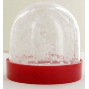 Boule à neige avec insertion photo Globe plexy 9 cm