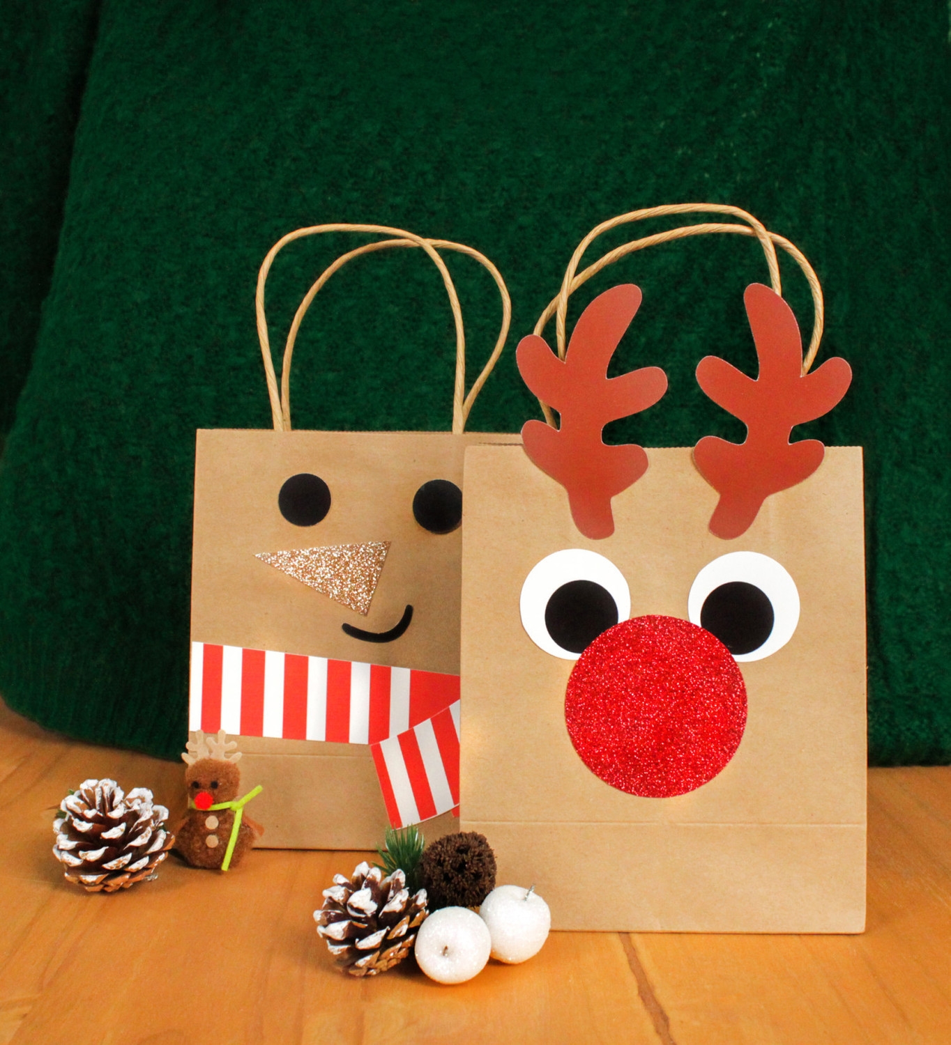 Sachet cheap kraft noel