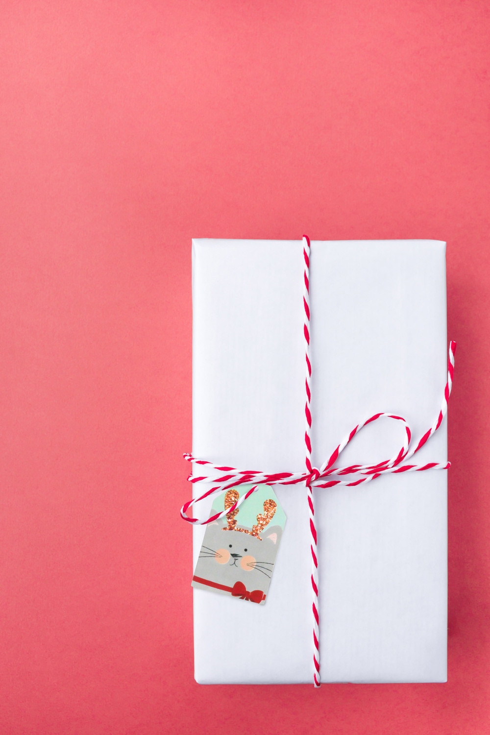 12 étiquettes pour cadeau Noël - Paquet cadeaux de Noel