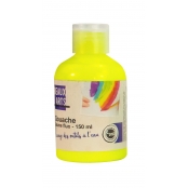 Gouache pour enfant Jaune fluo 150 ml