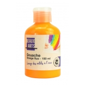Gouache pour enfant Orange fluo 150 ml