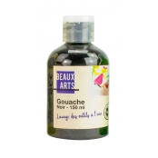 Gouache pour enfant Noir 150 ml