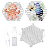 Perles d\'eau Perroquet Pieuvre Activité manuelles 5 ans