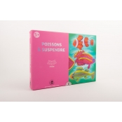 Kit créatif enfant Mosaïque poissons 2D