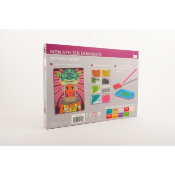 1720 - 3700443517208 - MegaCrea DIY - Kit créatif enfant Diamants Princesse maya - 2