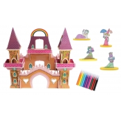 Kit Construction Château 3D et plastique magique