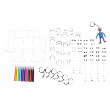 1734 - 3700443517345 - MegaCrea DIY - Kit créatif enfant Avatar et plastique magique