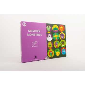 1743 - 3700443517437 - MegaCrea DIY - Kit créatif enfant Mega Memory Monstres
