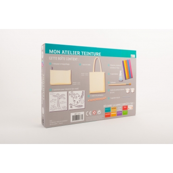 1777 - 3700443517772 - MegaCrea DIY - Kit créatif enfant Mon atelier teinture - 2