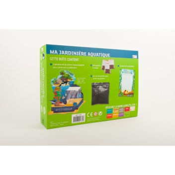1785 - 3700443517857 - MegaCrea DIY - Kit créatif enfant Ma jardinière aquatique