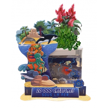 1785 - 3700443517857 - MegaCrea DIY - Kit créatif enfant Ma jardinière aquatique - 2