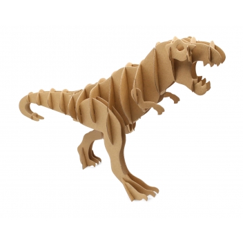4518 - 3700443545188 - MegaCrea DIY - Maquette en carton Dinosaure Grand modèle 52,5 x 31 x 15 cm