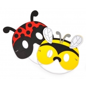 Masque pour enfant Insectes 2 pièces