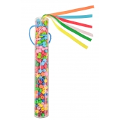 Perles Arc en ciel pour enfant Maxi tube 160g env