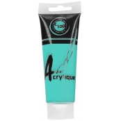 Peinture acrylique mate Turquoise 75 ml