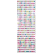 Stickers strass pastels 378 pièces