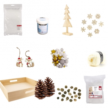  -  - MegaCrea DIY - Kit DIY Centre de table de Noël