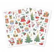 Gommettes Noël classique 0,9 à 5,7 93 pièces