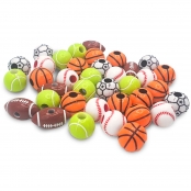 Perles multisports 1,4 à 1,8 cm 40 g